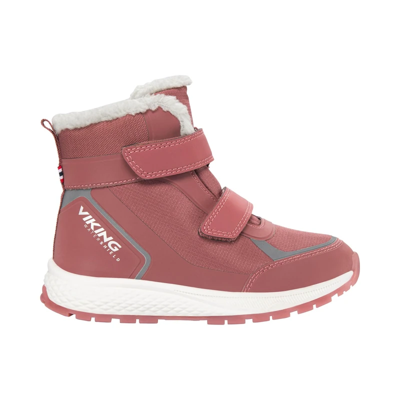 Viking Boys' Equip Glow Warm Wp 2V Equestrian Boot, Pink, 12.5 UK Child