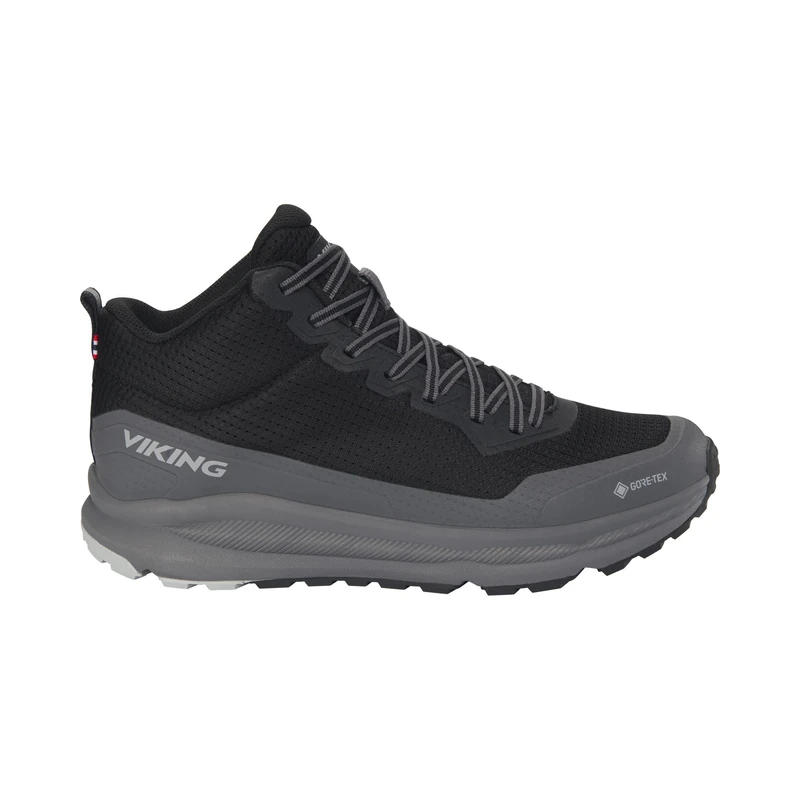 Viking Men's Motion Mid GTX M Walking Shoe, Black Charcoal, 10 UK