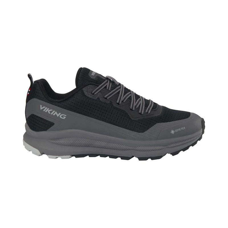Viking Women's Motion Low GTX W Walking Shoe, Black Charcoal, 8.5 UK