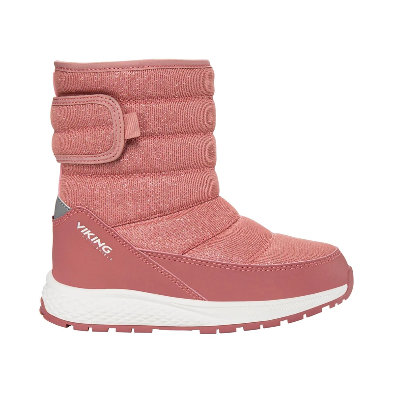 Viking Unisex Children's Equip Glitter Warm Wp Pull On Equestrian Boot, Pink, 8.5 UK Child