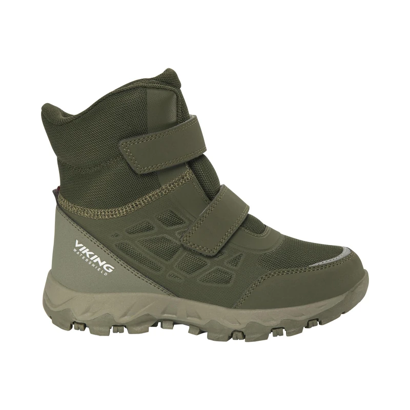 Viking Girls' Track Warm Wp 2V Equestrian Boot, olive, 11.5 UK Child