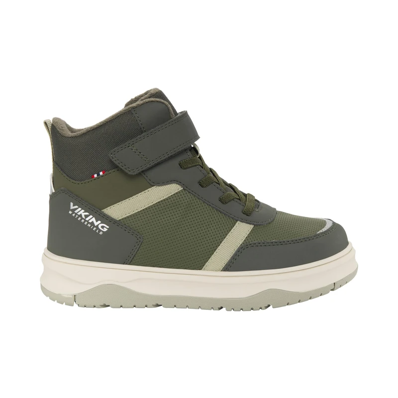 Viking Unisex Children's Squad Warm Wp 1v Equestrian Boot, olive, 2.5 UK Child