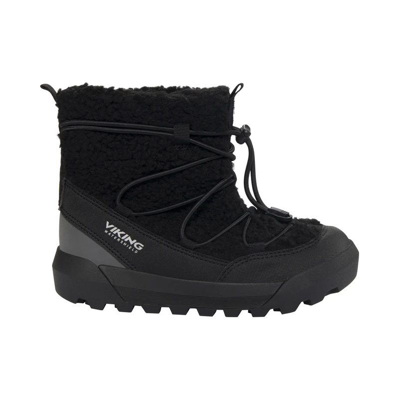 Viking Girls Expower Flake Warm Wp SL Equestrian Boot, black, 10.5 UK Child