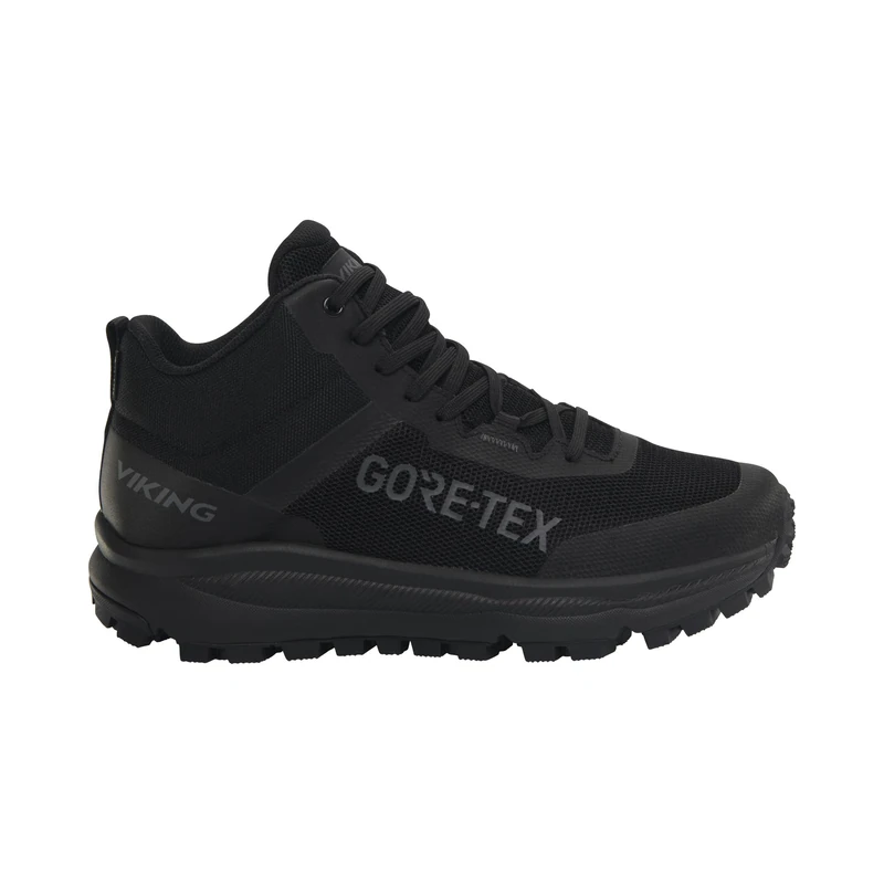Viking Unisex Stride Spikes Mid Warm GTX M Equestrian Boot, black, 10 UK