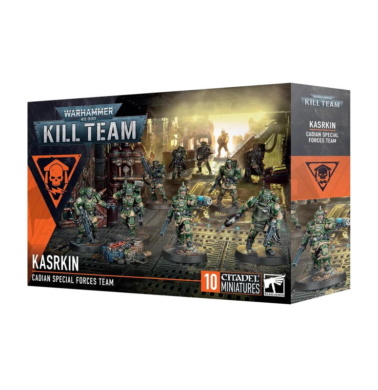 Games Workshop - Warhammer 40,000 - Kill Team: Kasrkin (2024 Edition), Green
