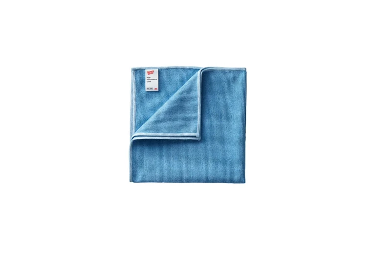 Scotch-Brite High Performance Microfibre Wipes 2010, Blue, 360 mm x 360 mm | pack of 5 | on virtually any surface | machine-washable | extremely durable - Image 1