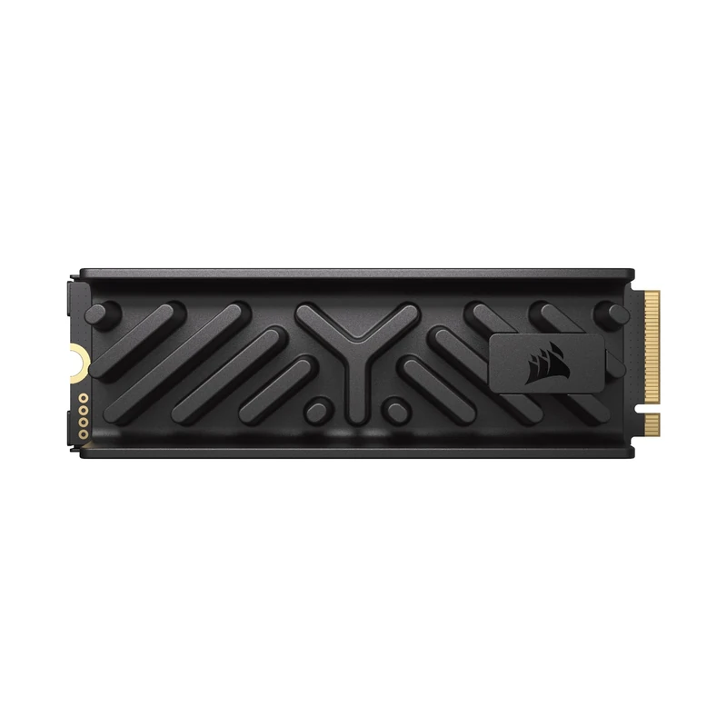 Corsair MP700 ELITE 1TB PCIe 5.0 x4 NVMe M.2 SSD – Included Aluminium Heatsink – Up to 10,000MB/sec – High-Density 3D TLC NAND – M.2 2280 - DirectStorage Compatible – Black