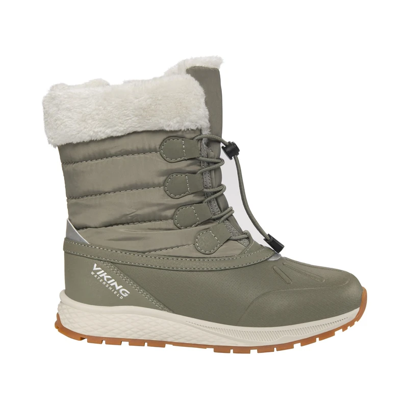 Viking Unisex Children's Equip Warm Wp Zip Equestrian Boot, olive, 42 EU