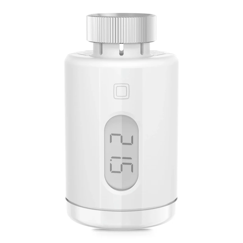 Homematic IP Smart Home Radiator Thermostat - Pure, Digital Thermostat Heating, Control via App, Alexa, Google Assistant, Easy Installation, Energy Saving, 161046A0