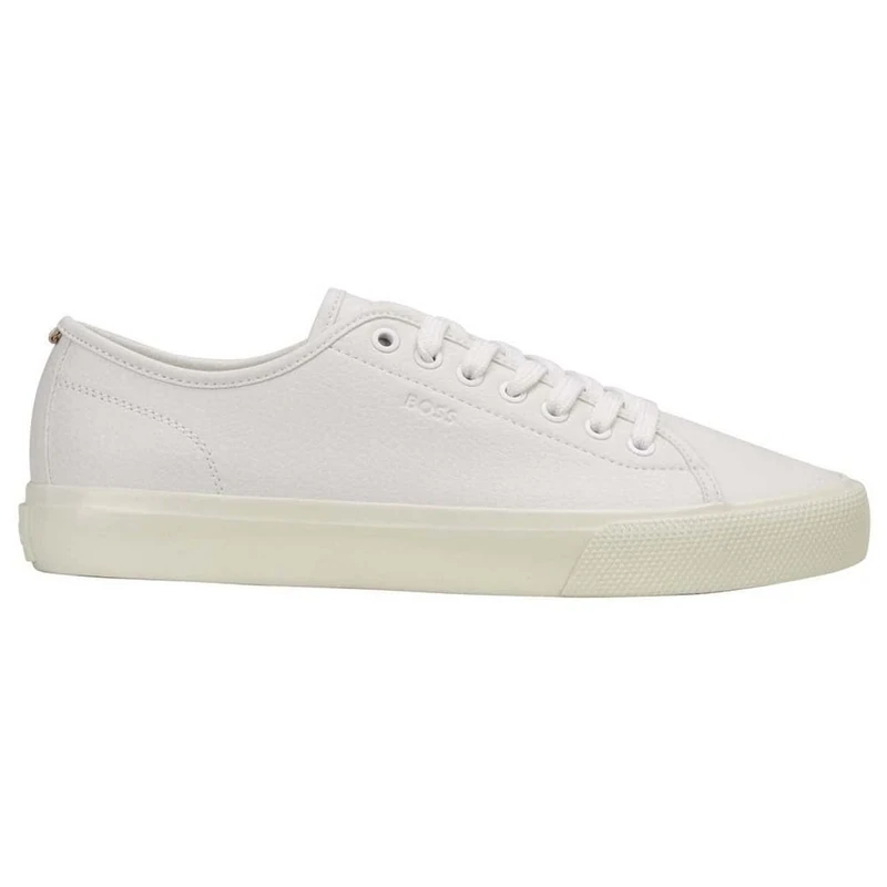 BOSS Men's Aiden Tenn Sgrpu Tennis Trainers, Natural, 6 UK - Image 1