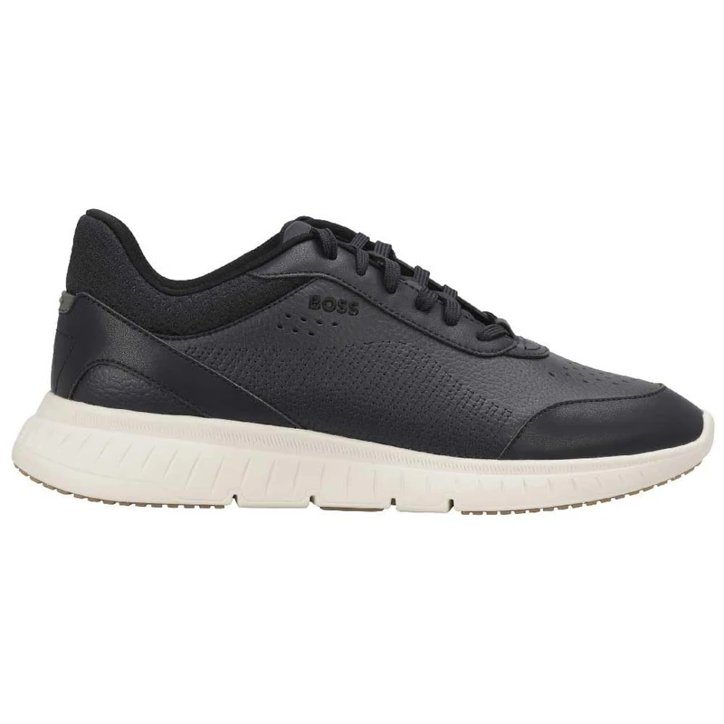BOSS Men's Titanis Runn Ltmx Trainers, Navy, 5 UK