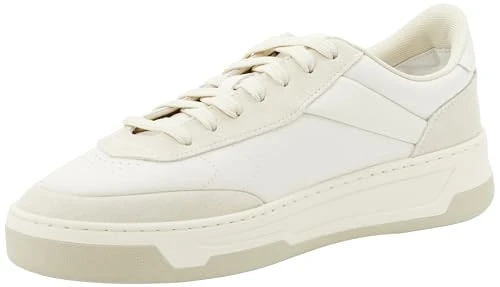 BOSS Men's Baltimore Tenn Sdltb Tennis Trainers, Open White, 9 UK