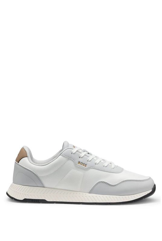 BOSS Titanium Runn Trainers EU 44 White