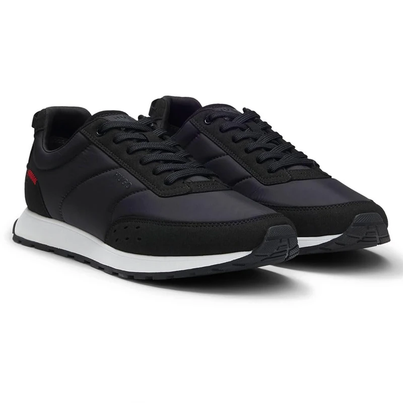 HUGO Mens Icelin Runn Nymf Trainers Black 11 UK