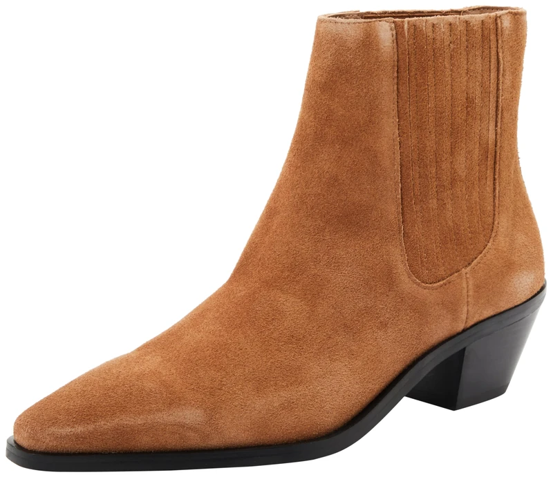 BOSS Women's Niara Chbootie50 Sd Ankle Boots, Rust Copper, 8 UK