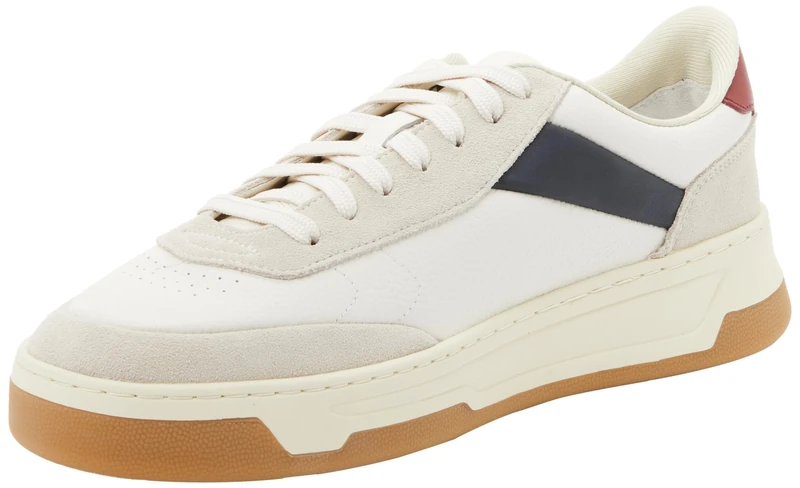 BOSS Men's Baltimore Tenn Sdltb Tennis Trainers, Open White, 8 UK - Image 1