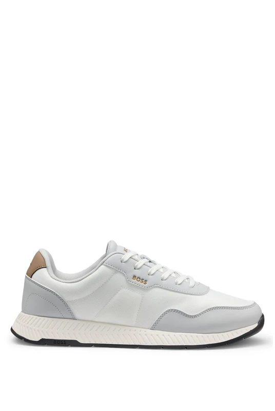 BOSS Titanium Runn Trainers EU 39 White