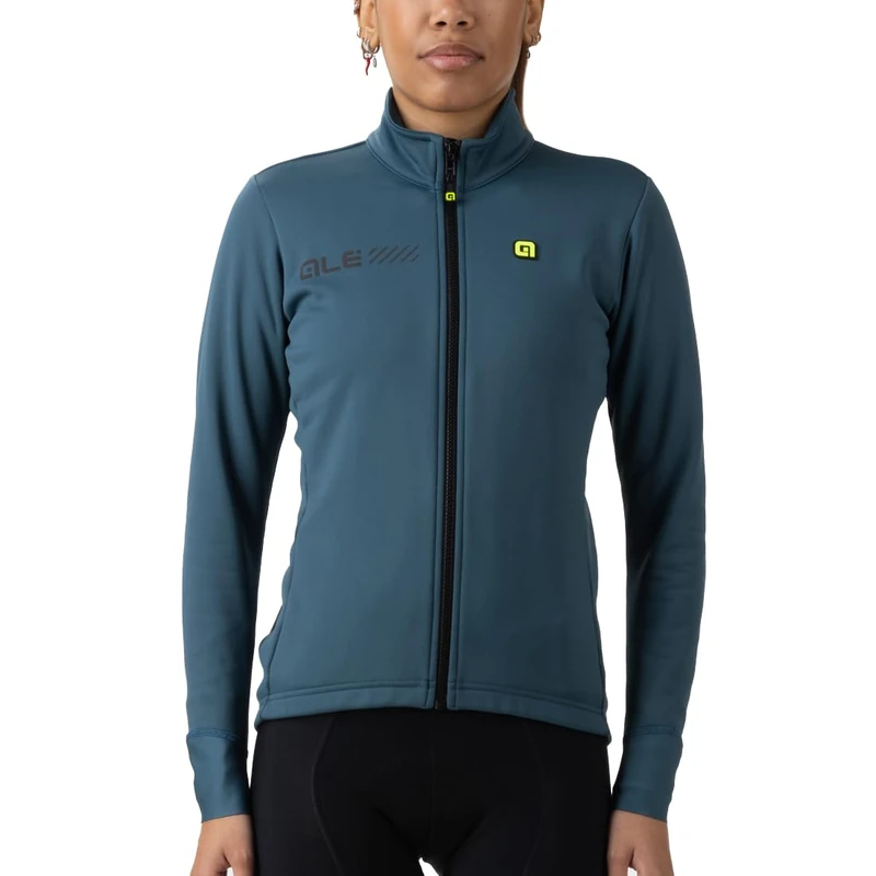 Alé Cycling Women's Pragma Fondo Plus Jacket, Leaf Green, XL