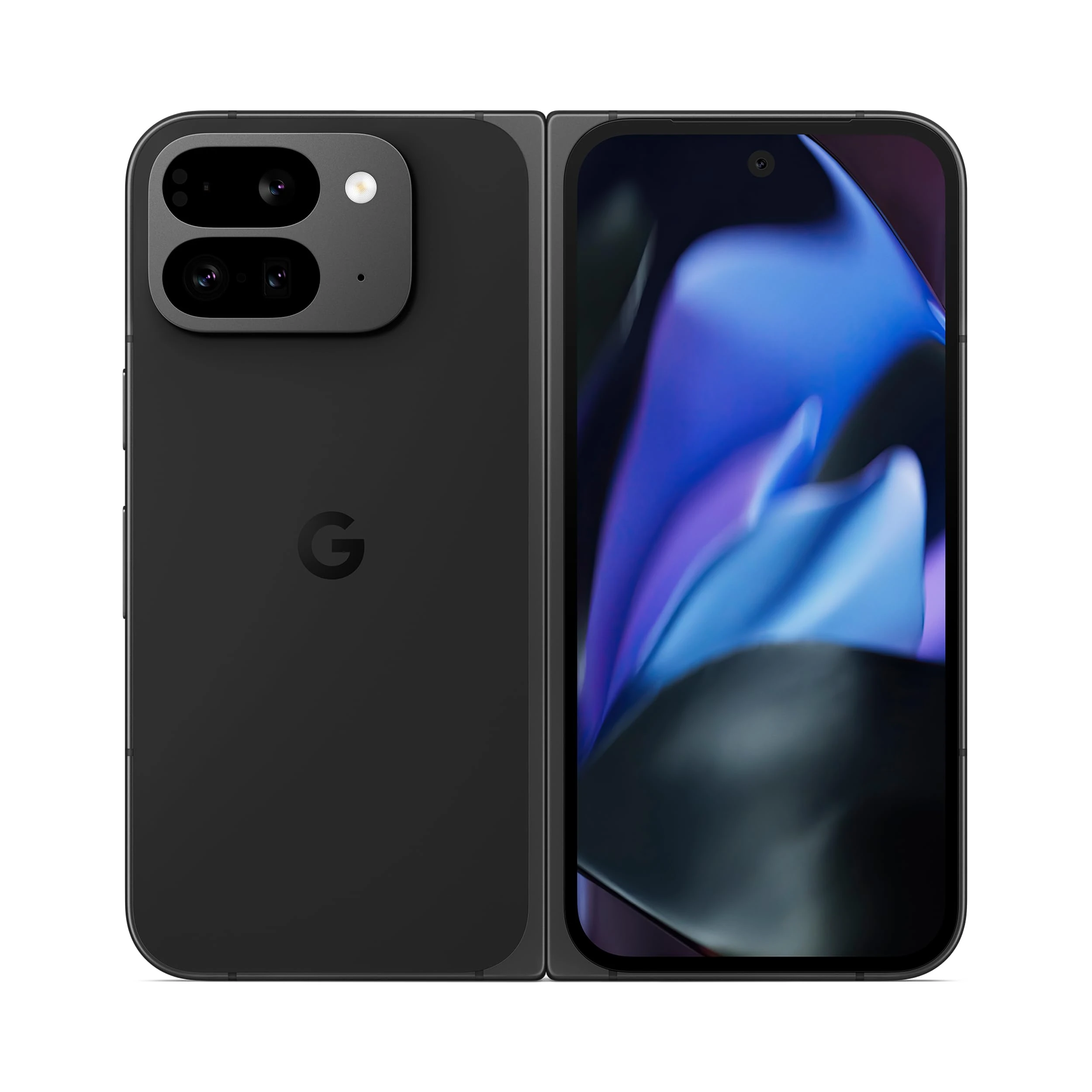Google Pixel 9 Pro Fold - Unlocked Android Smartphone with Gemini - Advanced Triple Rear Camera System - Foldable Display - Hands-Free Video - Obsidian - 256 GB (Renewed)