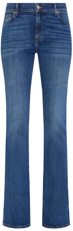 7 For All Mankind Women's Bootcut Soho Jeans, Light Blue, 33 W - Image 1