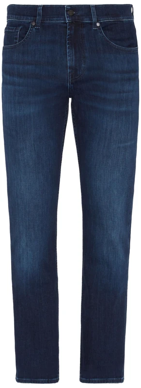 7 For All Mankind Men's Slimmy Luxe Performance Dark Blue Jeans, 29W