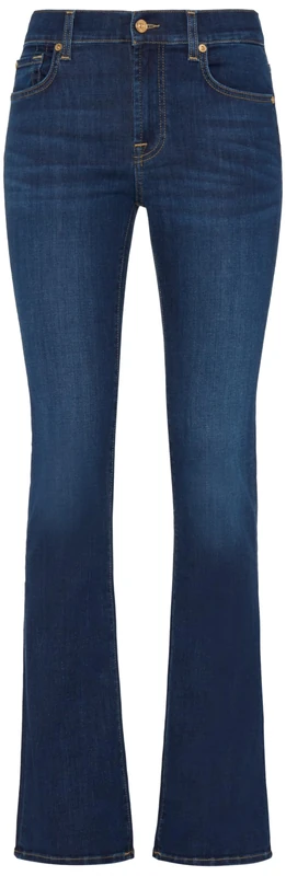 7 For All Mankind Women's Bair Bootcut Jeans - Dark Blue 28W
