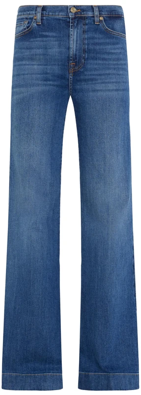 7 For All Mankind Women's Modern Dojo Soho Jeans, Light Blue, 34 W