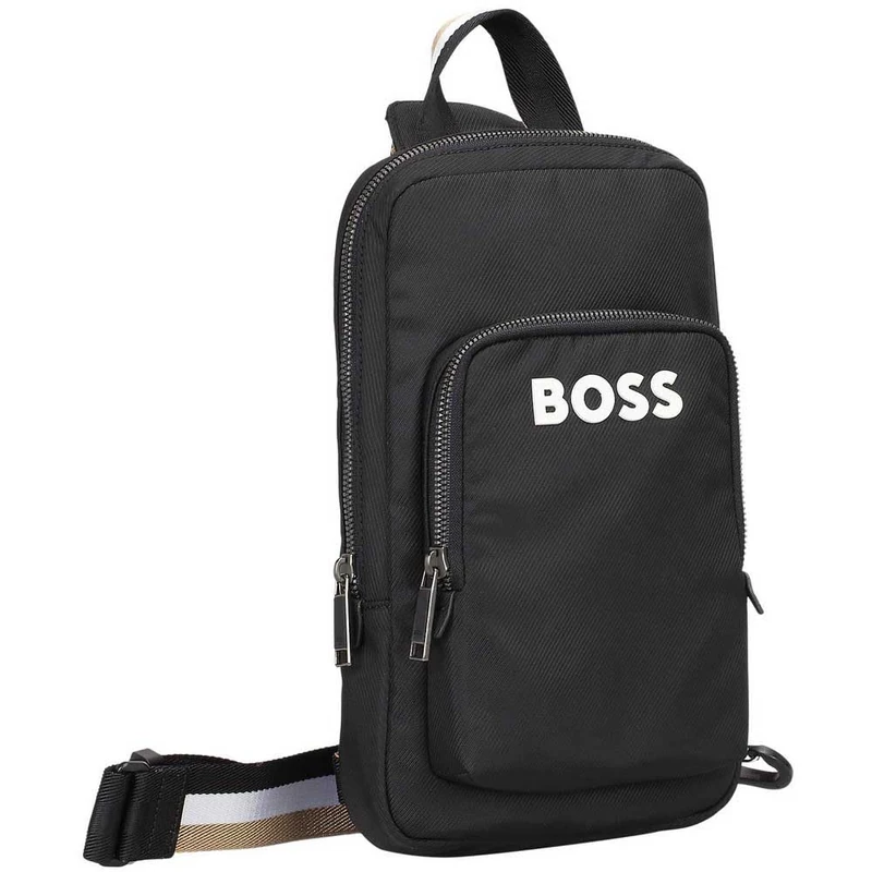 BOSS Men Catch 3.0 Monostrap Backpack, Black, One Size