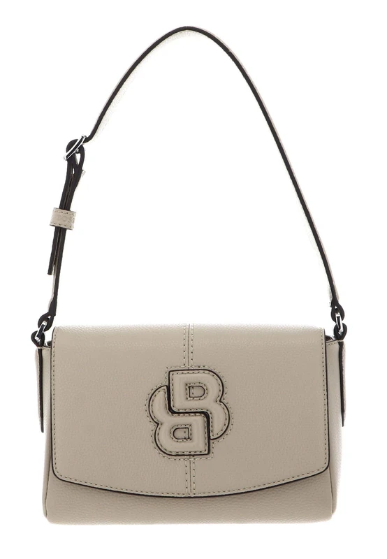 BOSS Women Anett Flap Sh.Bag Shoulder Bag, Light Beige, One Size
