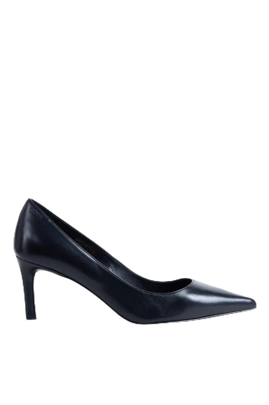 BOSS Women's Gracey Pump70 Na Classic Heels, Black, 2.5 UK