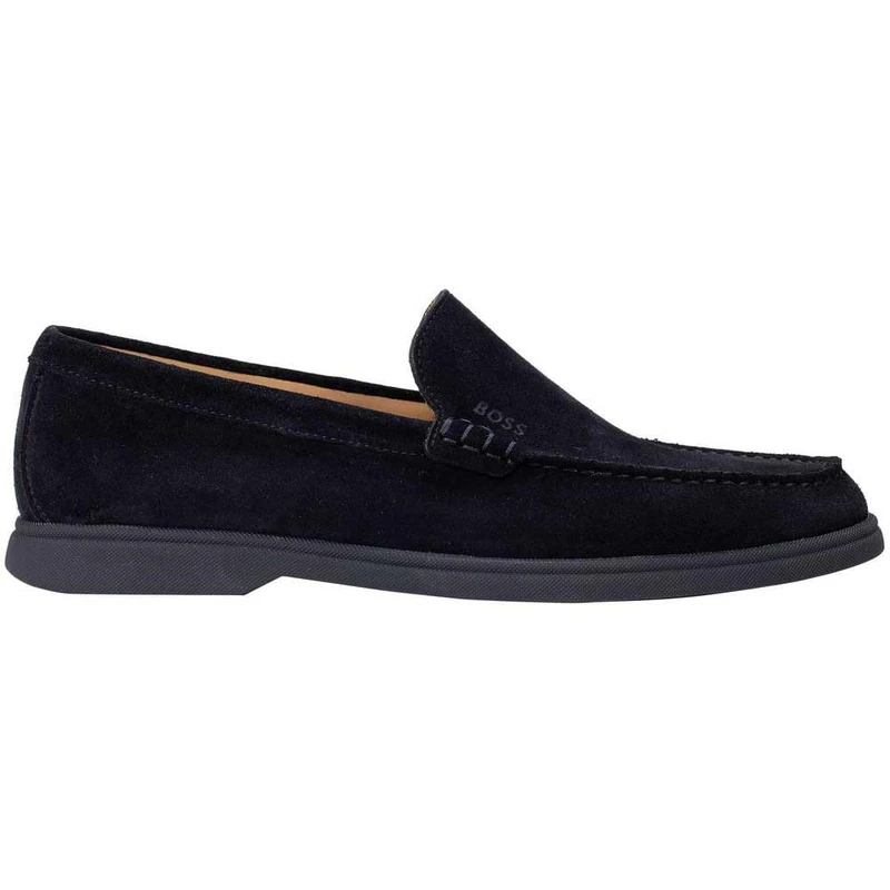 BOSS Men's Sienne Loaf Sd N Loafers, darkblue, 7 UK
