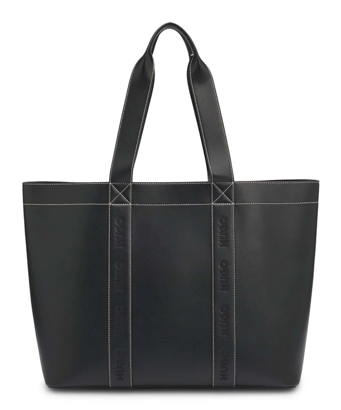 HUGO Women's Becky Up Tote Bag, black, One Size