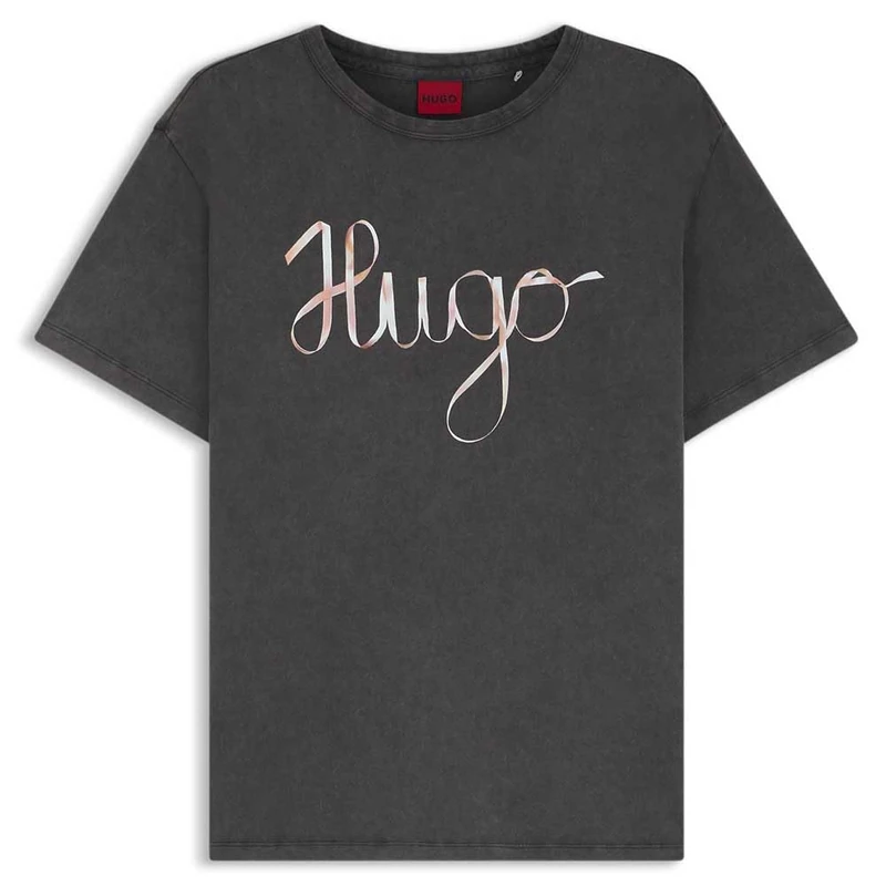 HUGO Women's Kris Newloafer Brom Loafers - Black, 9 UK