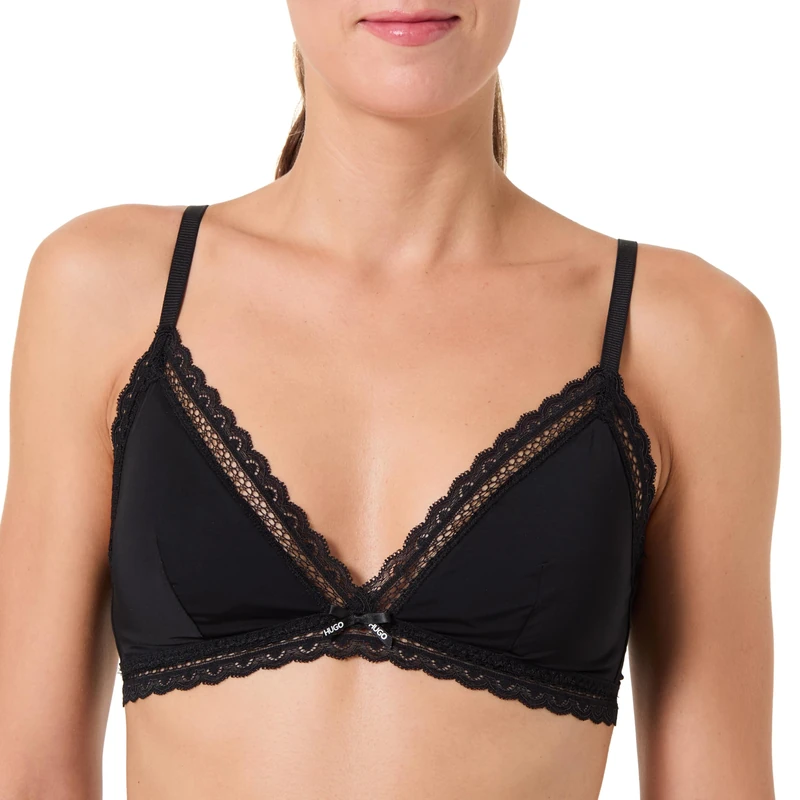 Hugo Women's Triangle, Black, M