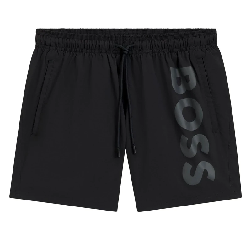 BOSS Octopus Men's Swimming Trunks Swimwear, 022 Dark Grey, XS