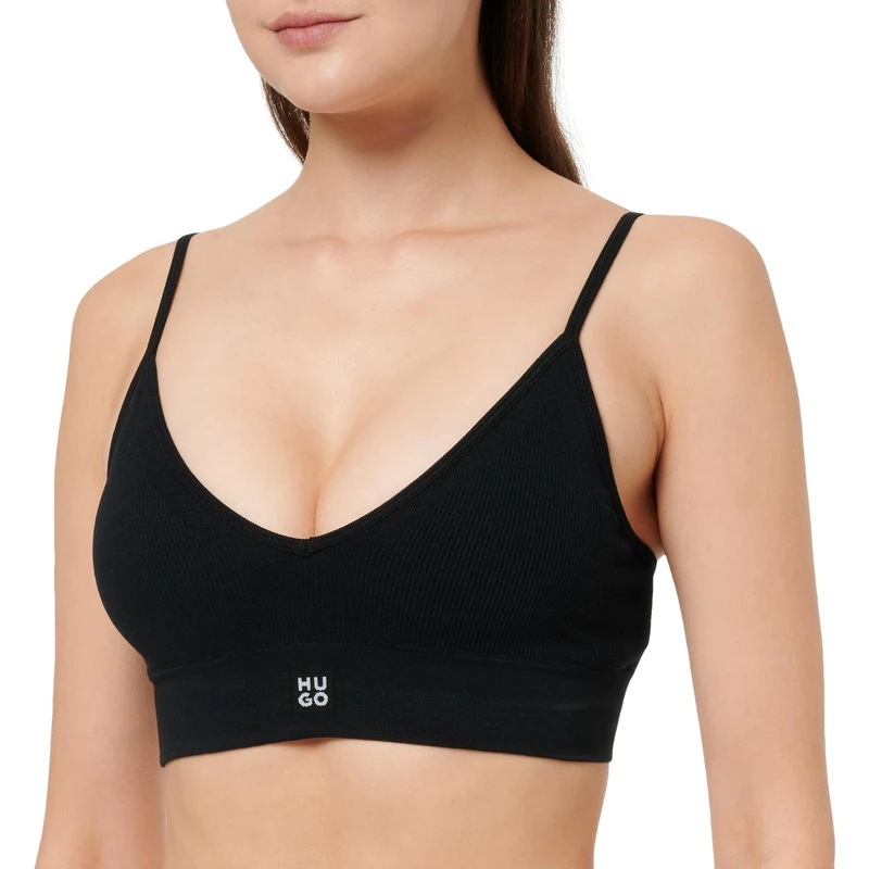 Hugo Women's Bralette, Black, XS