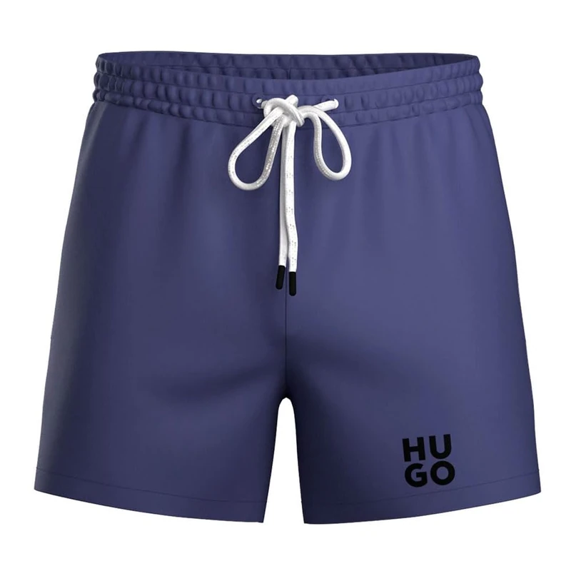 HUGO Mens Paolo Swim Shorts Med Blue M