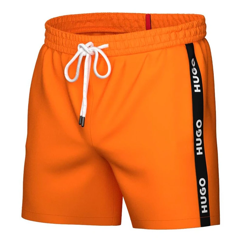 Hugo Men's Swim Shorts, 820bright Orange, XXL