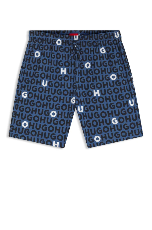 Hugo Men's Pyjama Shorts, 422 Medium Blue, XL
