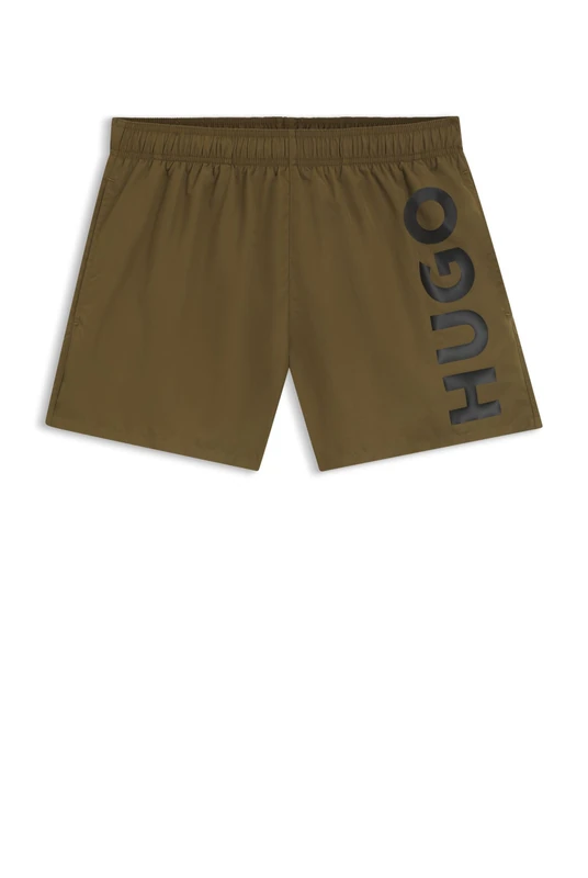 Hugo Men's Swim Shorts, 355open Green, S - Image 1