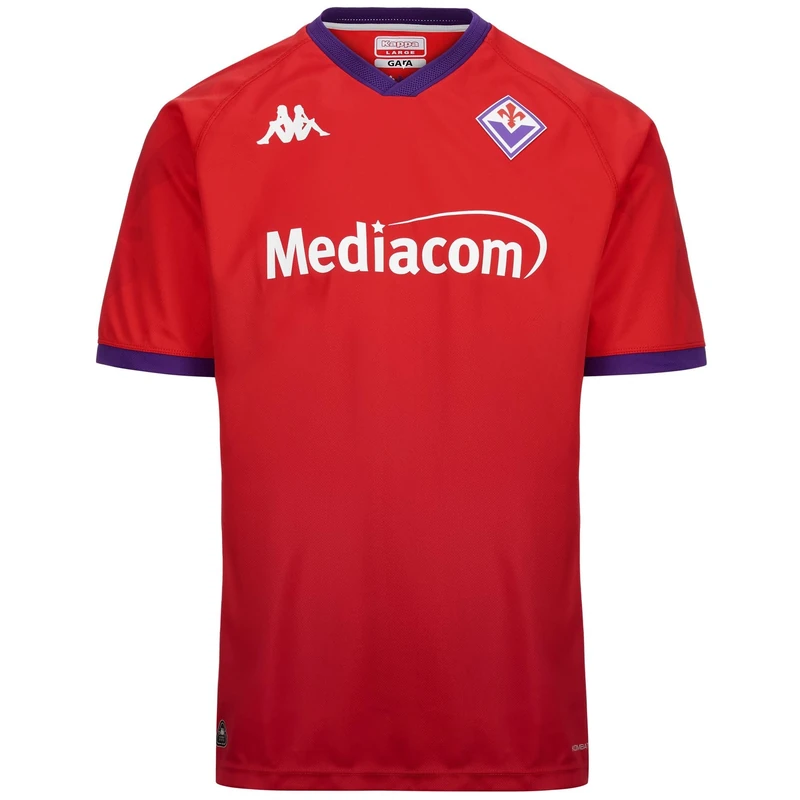 Kappa Kombat Third Fiorentina ACT Jersey | RED/Violet Indigo | Size XL