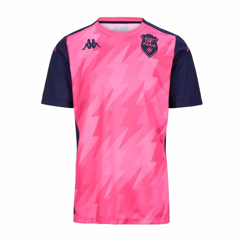 Kappa ABOUPRE PRO 8 SFP ACT Jersey | Pink Fandango/Blue Navy | Size 3XL