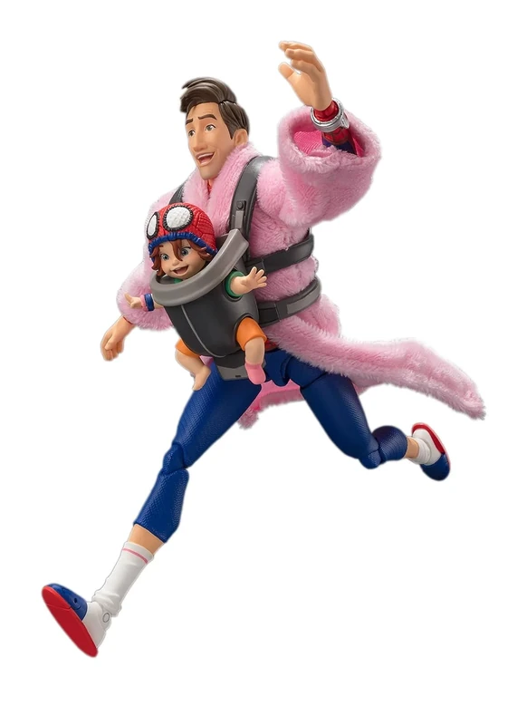 TAMASHII NATIONS - Spider-Man: Across The Spider-Verse - Peter B. Parker & MayDay Parker (Spider-Man: Across The Spider-Verse) S.H.Figuarts Action Figure