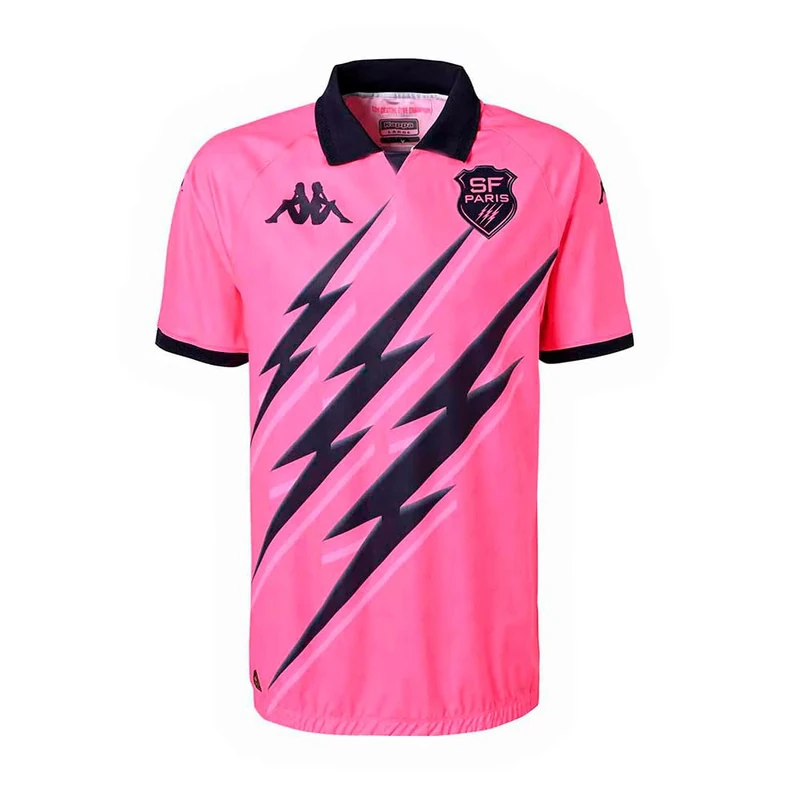 Kappa Kombat PRO 2025 Home SFP ACT Jersey | Pink Fandango/Blue Navy | Size 2XL
