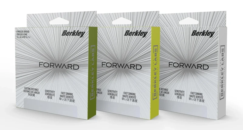 Berkley Forward Braid Fishing Line | High Sensitivity Finesse Superline for Spinning, Lure & Finesse Fishing | Enhanced Smooth Long Distance Cast & Sensitivity | 300m | 0.08mm | 2.05kg | Flame Green