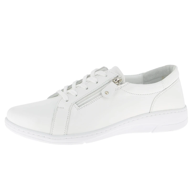 Andrea Conti Women's Low Top Trainers, White, 9 UK