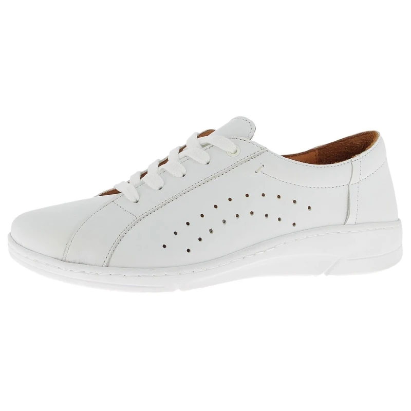 Andrea Conti Women's Low Top Trainers, White, 6 UK