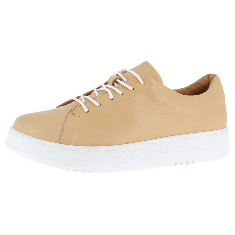 Andrea Conti Women's Low Top Trainers, Camel, 8 UK