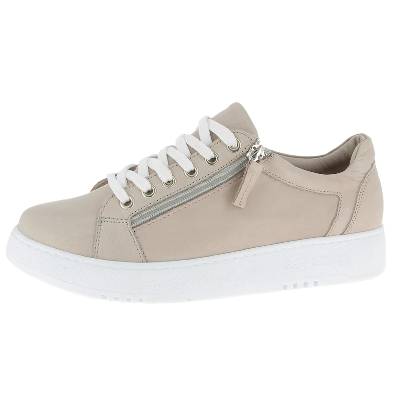 Andrea Conti Women's Damen Low Top Sneaker, Silver Grey, 4 UK