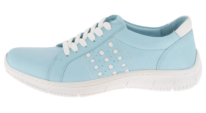 Andrea Conti Women's Low Top Trainers, H Blue White, 6 UK